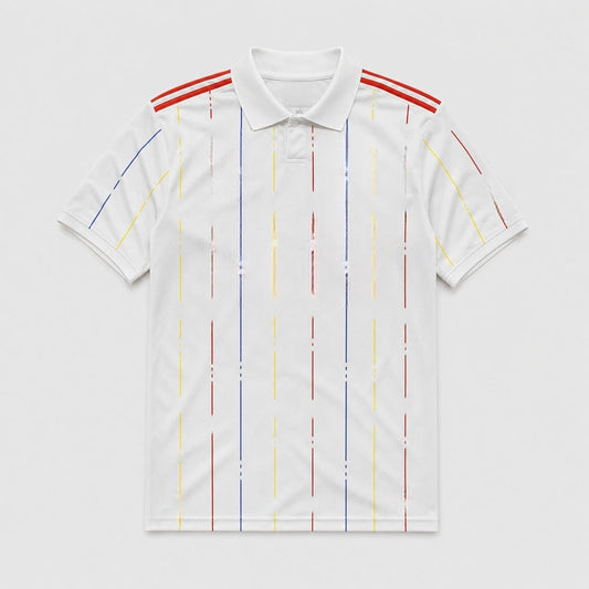 White Pinstripe Special Edition 2026/27 Player Jersey — Unbranded