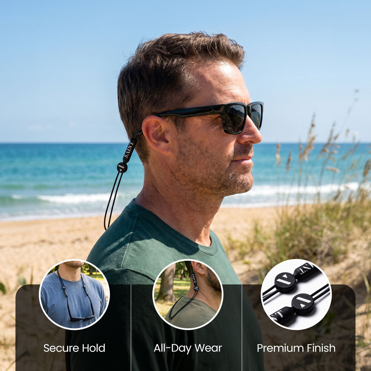 Adjustable Eyewear Strap by VESPER