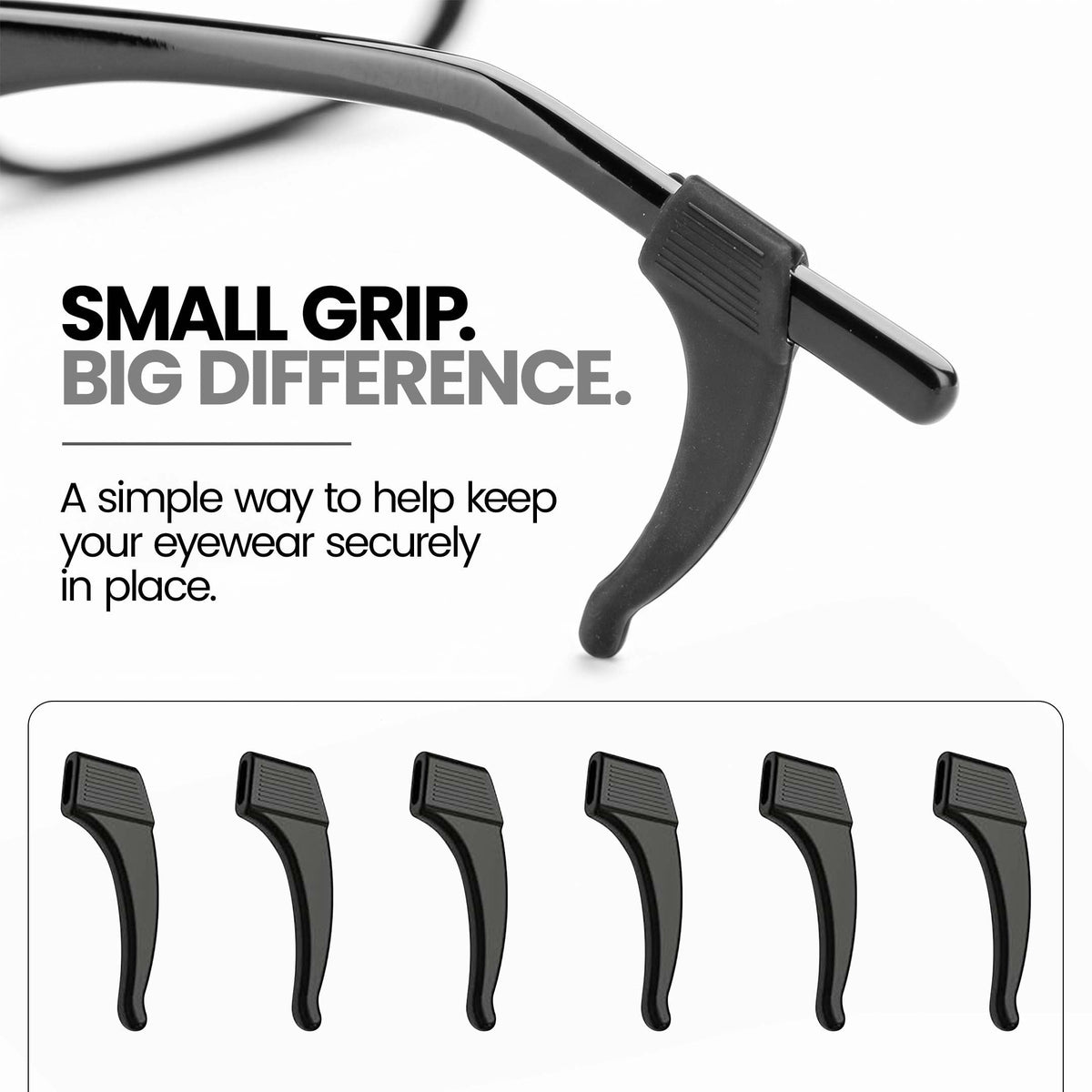 Anti-Slip Ear Hook Grips (3 pairs) by VESPER