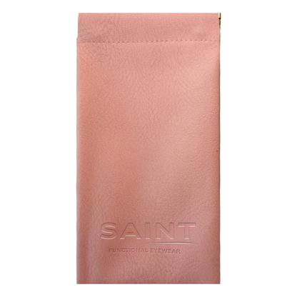 Leather Travel Pouch by VESPER in Pink