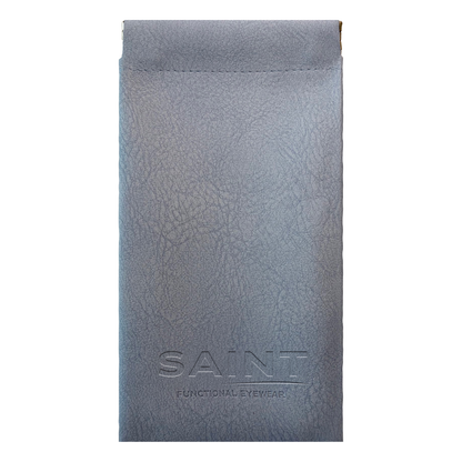 Leather Travel Pouch by VESPER in Blue